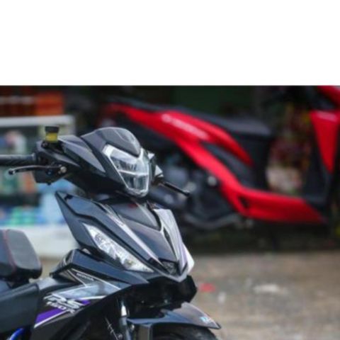 [Siêu Sale] [Ảnh thật] Tem rời Winner V1 mẫu RS 150 tím dán xe đen - mẫu mới 2023 Quyen Decal