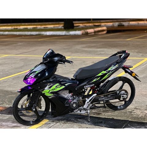 Tem rời winner x đen lửa xanh rs150 đẹp mắt , tem 3 lớp bền màu - Decal Cao Cấp Nhất