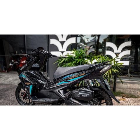 [FreeShip] [Ảnh thật] Tem rời CROM Air Blade 125 - Mẫu tem chỉ xanh nổi bật - Chuẩn From cực đẹp Quyen Decal