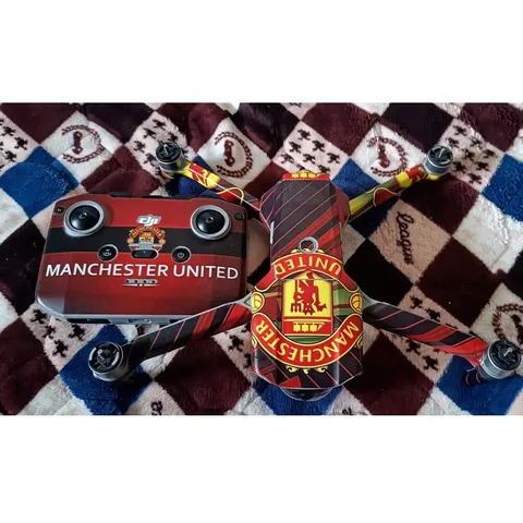 Skin Decal Dán Trang Trí Flycam Mavic Air 2 - Air 2S - Logo Manchester United