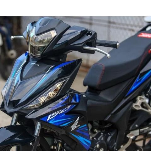 Tem Rời Dán Xe Winner V1 Mẫu Zin Xanh Đen Cực Đẹp, Hàng 3 Lớp Chất Lượng Cao Quyen Decal