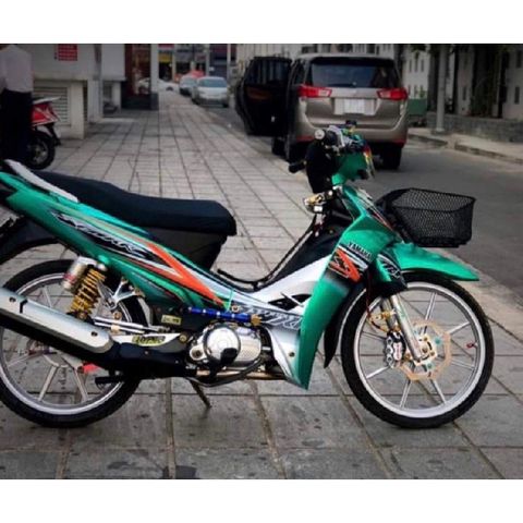 Tem Rời Sirius 110 Xanh Ngọc Lục Bảo  - Decal In Chất Lượng