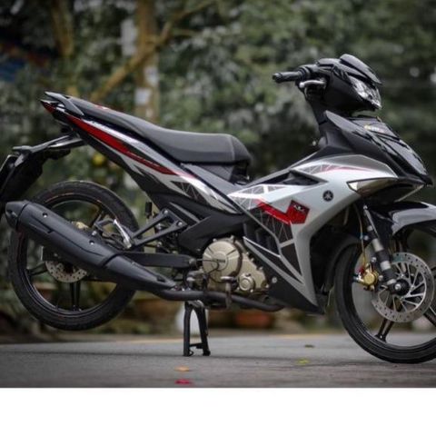 Tem Exciter 150 Xám Đỏ Đen - Tem Siêu Chất  - Decal In Chất Lượng