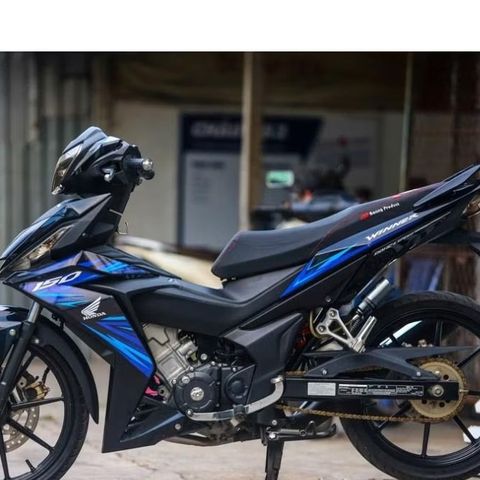Tem Rời Dán Xe Winner V1 Mẫu Zin Xanh Đen Cực Đẹp, Hàng 3 Lớp Chất Lượng Cao Quyen Decal