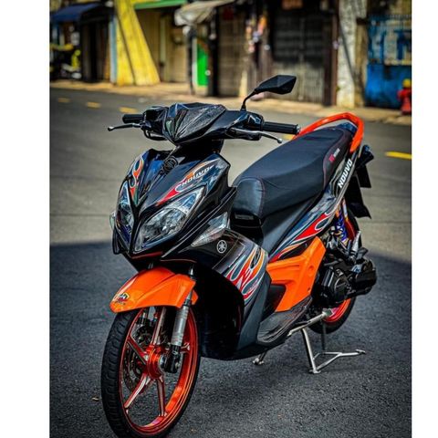 tem rời novo 4 đen cam lửa cực chất 2023 , tem 3 lớp bền màu - Decal Cao Cấp Nhất
