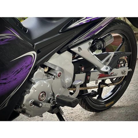 [FreeShip] [Ảnh thật] Tem rời Exciter 2006 - Mẫu tím viền bạc nổi bật - Chuẩn From cực đẹp Quyen Decal
