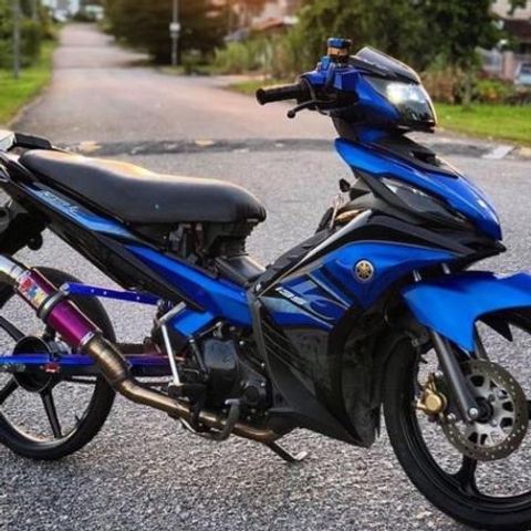 Tem Rời Ex 135 Lc Dán Xe Xanh Gp  - Decal In Chất Lượng