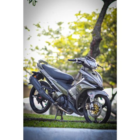 [FreeShip] TEM RỜI mẫu LC đen trắng cho Exciter 135 xám - tem 3 lớp in sắc nét không bay màu Quyen Decal