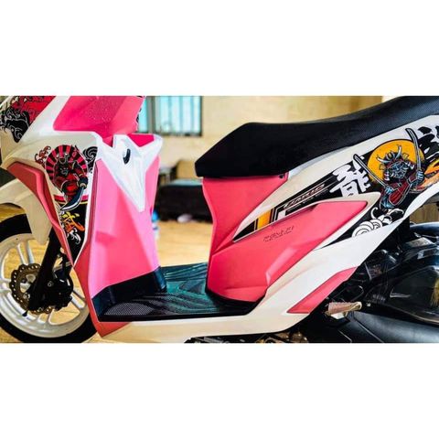 Tem Rời Honda Vario 150 Đời Mới - Mẫu Samurai Dán Xe Trắng  - Decal In Chất Lượng