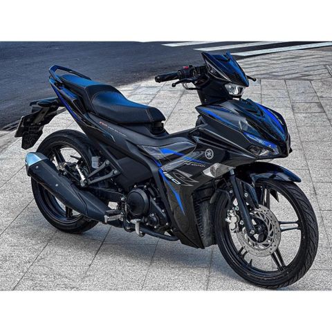tem rời exciter 155 rc đen xanh cover chuẩn 2023 , tem 3 lớp bền màu - Decal Cao Cấp Nhất