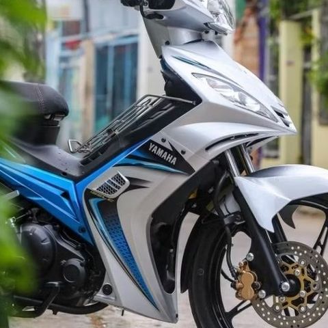[Giá hủy diệt] Tem rời Exciter 135 mẫu Jupiter MX bạc xanh đen siêu ngầu- tem cao cấp không bay màu Cao Cấp
