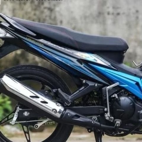 [Giá hủy diệt] Tem rời Exciter 135 mẫu Jupiter MX bạc xanh đen siêu ngầu- tem cao cấp không bay màu Cao Cấp