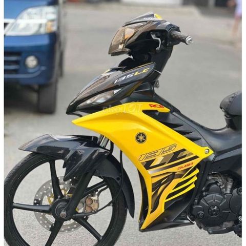 Tem Rời Exciter LC 135 Vàng Đen - Mẫu Mới 2022  - Decal In Chất Lượng
