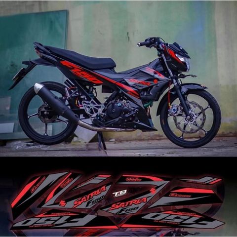 tem rời satria full đen phối đủ màu