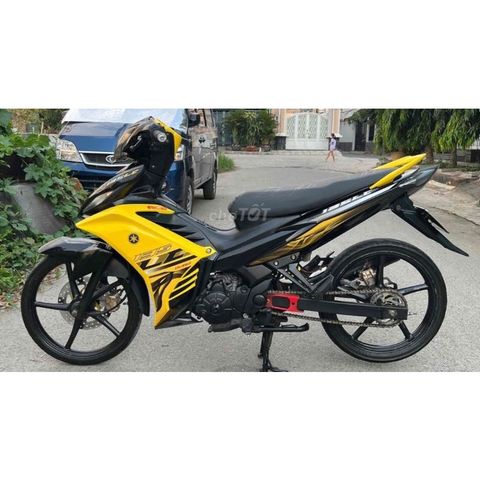 Tem Rời Exciter LC 135 Vàng Đen - Mẫu Mới 2022  - Decal In Chất Lượng