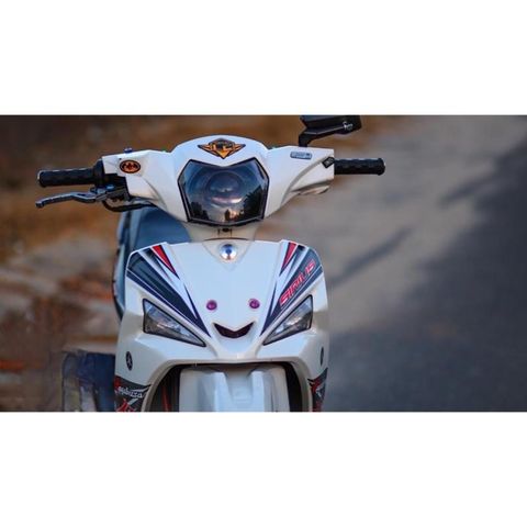 tem rời hayabusa full trắng đen siêu cá tính