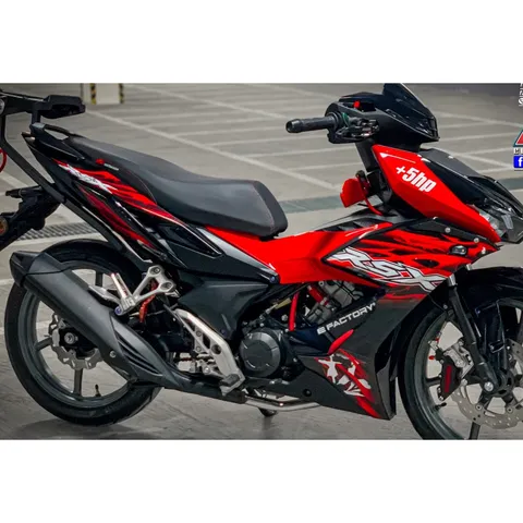 Tem RSX lửa đỏ cho Winner X ( V2 ) siêu ngầu - tem cao cấp không bay màu Cao Cấp