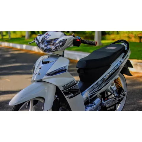 Tem Rời Dán Xe Sirius Mẫu Trắng Đen Cực Đẹp, Hàng 3 Lớp Chất Lượng Cao Quyen Decal