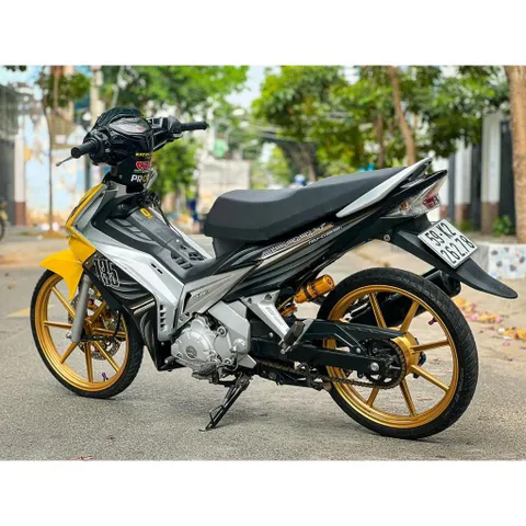 [FreeShip] [Ảnh thật] Tem rời Exciter2009 - Mẫu SPARK xám đen - Chuẩn From cực đẹp Quyen Decal