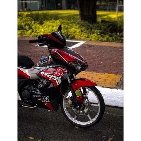 TEM HAYABUSA WINNER X ĐỎ ĐEN - Decal Cao Cấp Nhất