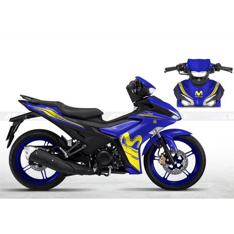 tem rời exciter 155 movi mới phối đủ màu xe