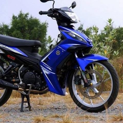 Tem Rời Ex Nhỏ Xanh Gp Phối Đen - Tem Chuẩn Hình - Không Phai Màu  - Decal In Chất Lượng