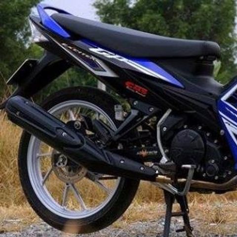 Tem Rời Ex Nhỏ Xanh Gp Phối Đen - Tem Chuẩn Hình - Không Phai Màu  - Decal In Chất Lượng