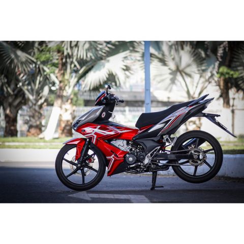 Tem Rời Dán Xe Winner X Mẫu Chỉ Đỏ Trắng Đen Cực Hot, Hàng 3 Lớp Chất Lượng Cao Không Bay Màu Quyen Decal