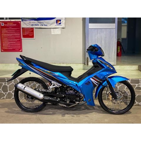 tem rời exciter 2006-2010 xanh dương mẫu crypron ( Thịnh Hành ) , tem 3 lớp bền màu - Decal Cao Cấp Nhất