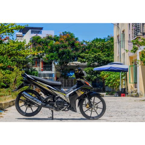 Tem Rời Dán Xe Exciter 2009 Mẫu Vàng Đen Hàng Hot, Hàng 3 Lớp Chất Lượng Cao Quyen Decal