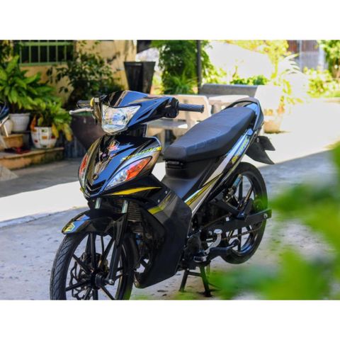 Tem Rời Dán Xe Exciter 2009 Mẫu Vàng Đen Hàng Hot, Hàng 3 Lớp Chất Lượng Cao Quyen Decal