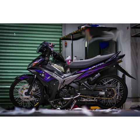 Tem rời Exciter 2008 lửa tím đen , in sắc nét, 3 lớp không phai màu CM00136 1 2