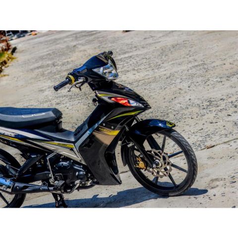 Tem Rời Dán Xe Exciter 2009 Mẫu Vàng Đen Hàng Hot, Hàng 3 Lớp Chất Lượng Cao Quyen Decal
