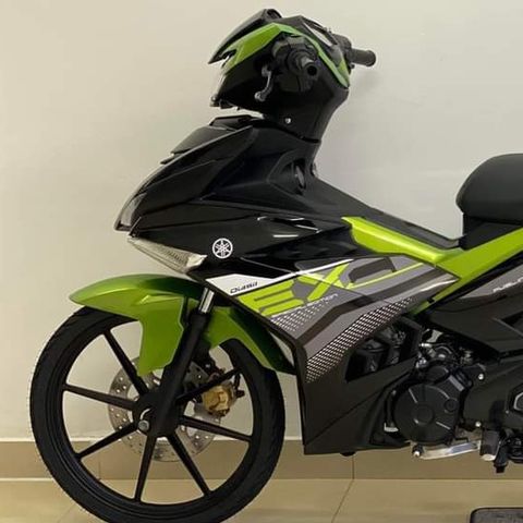 Tem Ex 150 Y15ZR Đen Xám Phối Xanh
