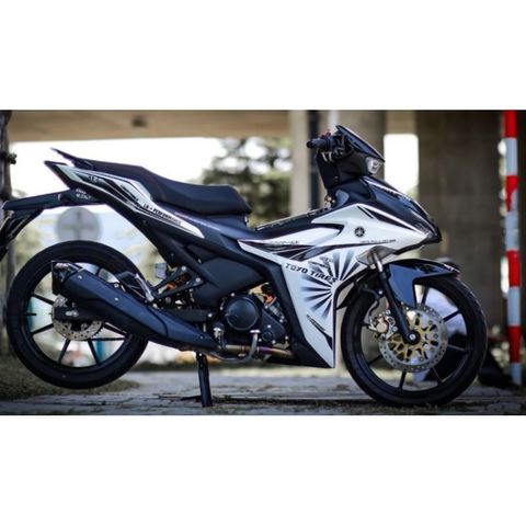 Tem Rời Exciter 150 LB Trắng Đen