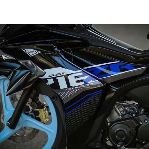 [Siêu Sale] TEM RỜI mẫu Y16ZR mới nhất 2022 cho Exciter 155 xanh Gp - đen - tem chuẩn form không bay màu Quyen Decal