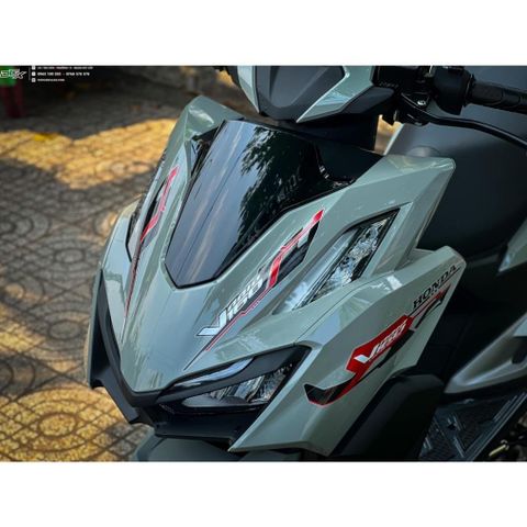 tem rời vario 160 xi măng mẫu chế đỏ đen , tem 3 lớp bền màu - Decal Cao Cấp Nhất
