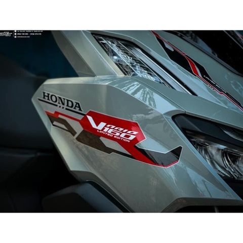 tem rời vario 160 xi măng mẫu chế đỏ đen , tem 3 lớp bền màu - Decal Cao Cấp Nhất