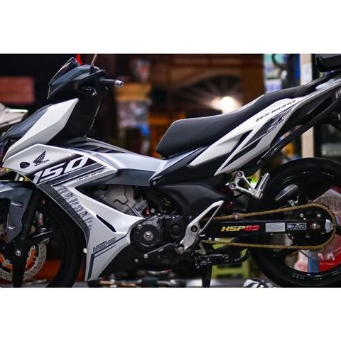 Tem Rời Dán Xe Winner X Mẫu Mới 2023 Sọc Trắng Đen Xám Đơn Giản , Tem Cao Cấp 3 Lớp Không Bay Màu 1 2