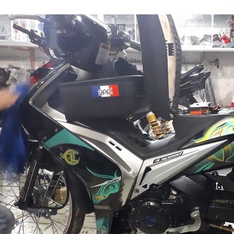 Tem Rời Exciter 2010 Lc Xanh Đen