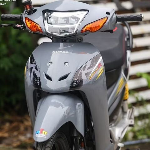 Tem Rời Dán Xe Wave  A Mẫu R Xi Măng Cực Đẹp, Hàng 3 Lớp Chất Lượng Cao Quyen Decal