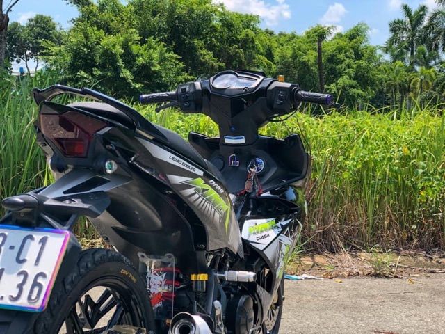 Tem Yamaha Exiter 150 King Drag Xanh Chuối Non