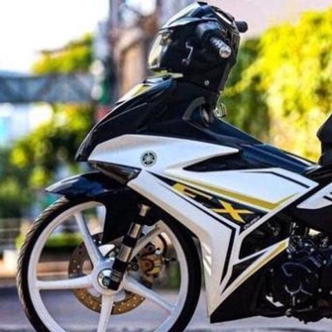Tem Rời Yamaha Exciter 150 Dán Xe Trắng  - Decal In Chất Lượng