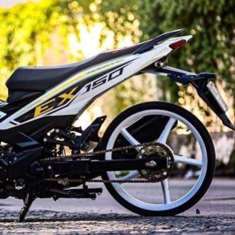 Tem Rời Yamaha Exciter 150 Dán Xe Trắng  - Decal In Chất Lượng
