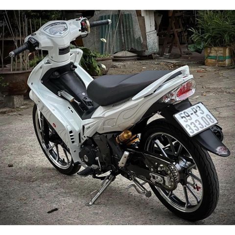 [FreeShip] [Ảnh thật] Tem rời Exciter 2010 - Mẫu lửa trắng đơn giản - Chuẩn From cực đẹp Quyen Decal