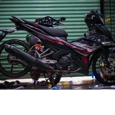Tem rời exciter 150 đỏ đen cover 2023 đẹp , tem 3 lớp bền màu - Decal Cao Cấp Nhất