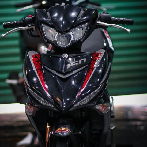 Tem rời exciter 150 đỏ đen cover 2023 đẹp , tem 3 lớp bền màu - Decal Cao Cấp Nhất