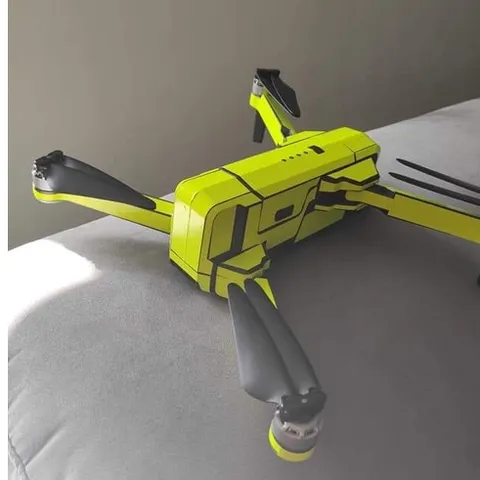 Skin Decal Dán Trang Trí Flycam F11S Pro 4K - Dán Full Body - Màu Dạ Quang - Dán 2 Pin