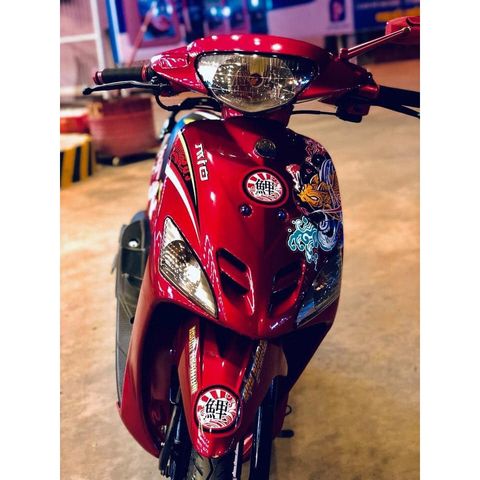 Tem Rời Mio Cá Chép Đỏ - Tặng Thêm Logo