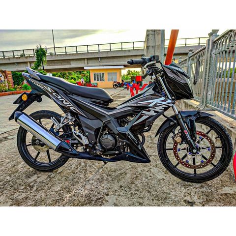Tem rời sonic full đen hayabusa bạc